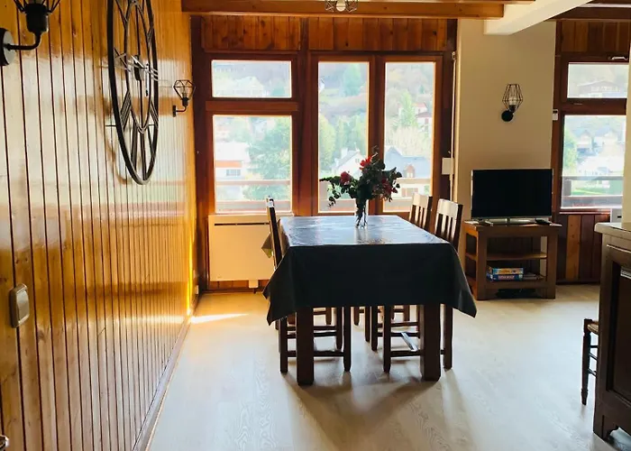 Les Cimes 55 M2 - Piscine Interieure Vue Montagne Centre Village - Parking - Avec Linge Et Menage De Fin De Sejour Compris *